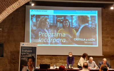 Acto de Renovación del acuerdo del Programa Incorpora de la Fundación Bancaria «La Caixa»