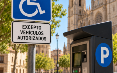 Estacionamiento gratuito en zona ORA de León para personas con movilidad reducida